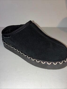 BearPaw, Women’s Size 10, Black Suede Women's Mules
